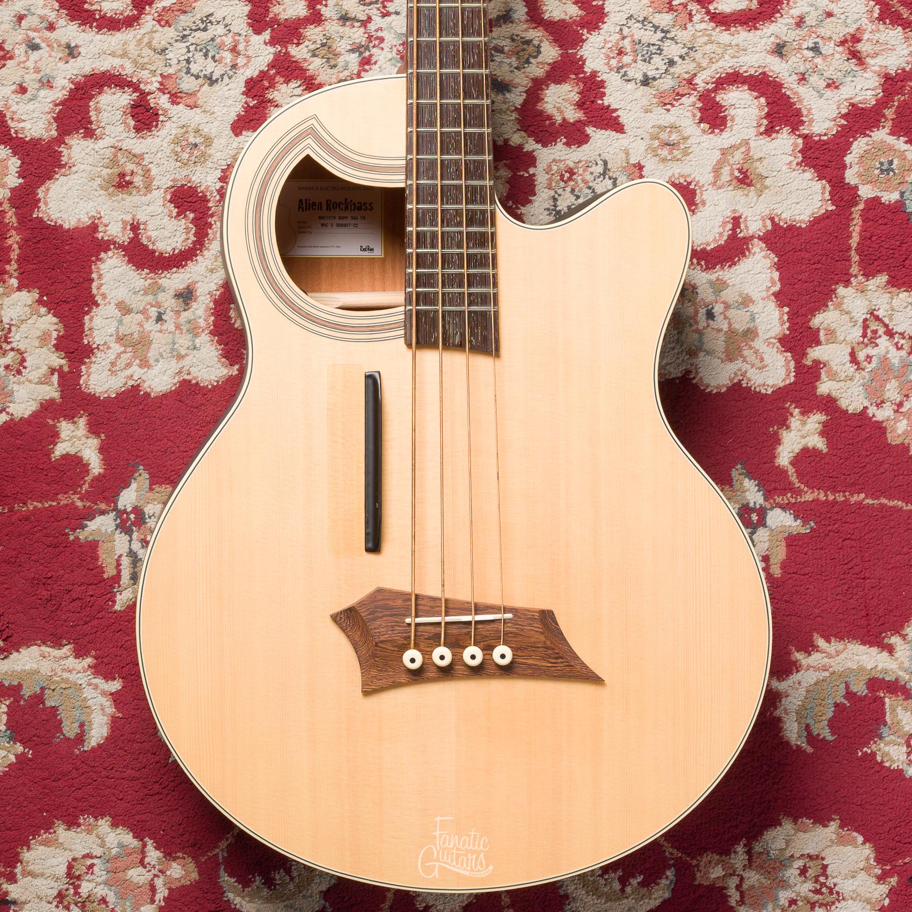 Warwick RockBass Alien Standard 4 - Natural #009807-22 Segunda Mano