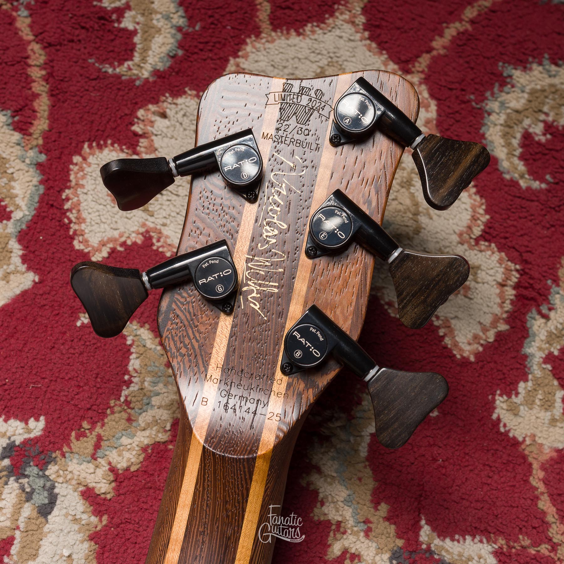 Warwick Masterbuilt Thumb NT, LTD 2024, 5- Natural Oil #B164144-25 Segunda Mano