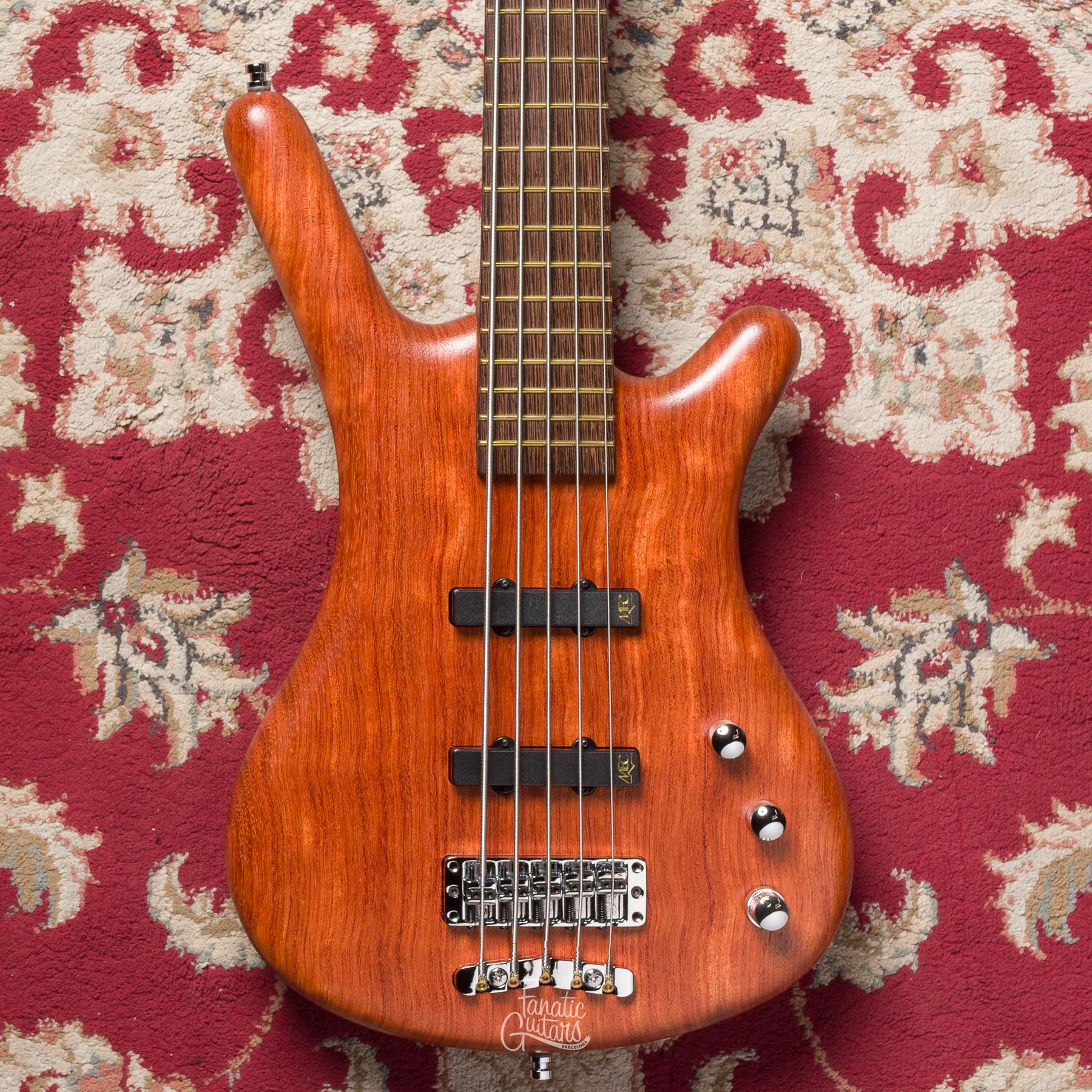 Warwick Teambuilt Pro Series Corvette Bubinga, 5 - Natural #010625-22 Segunda Mano
