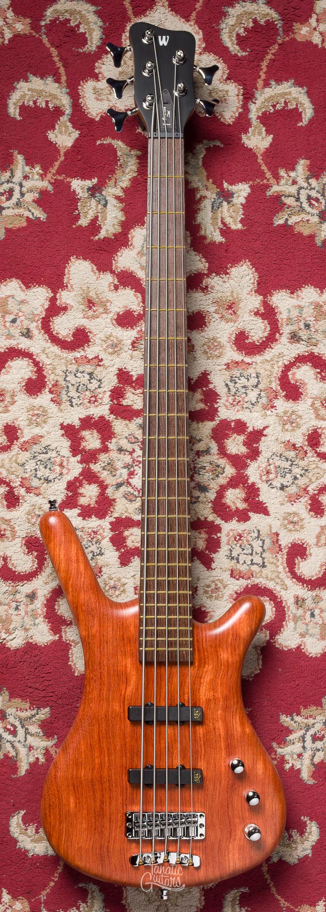 Warwick Teambuilt Pro Series Corvette Bubinga, 5 - Natural #010625-22 Segunda Mano