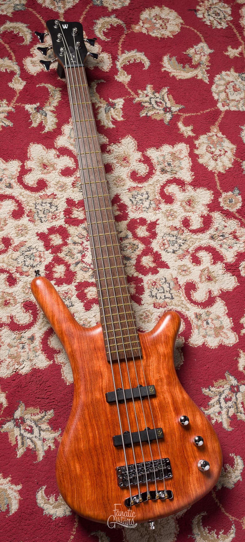 Warwick Teambuilt Pro Series Corvette Bubinga, 5 - Natural #010625-22 Segunda Mano
