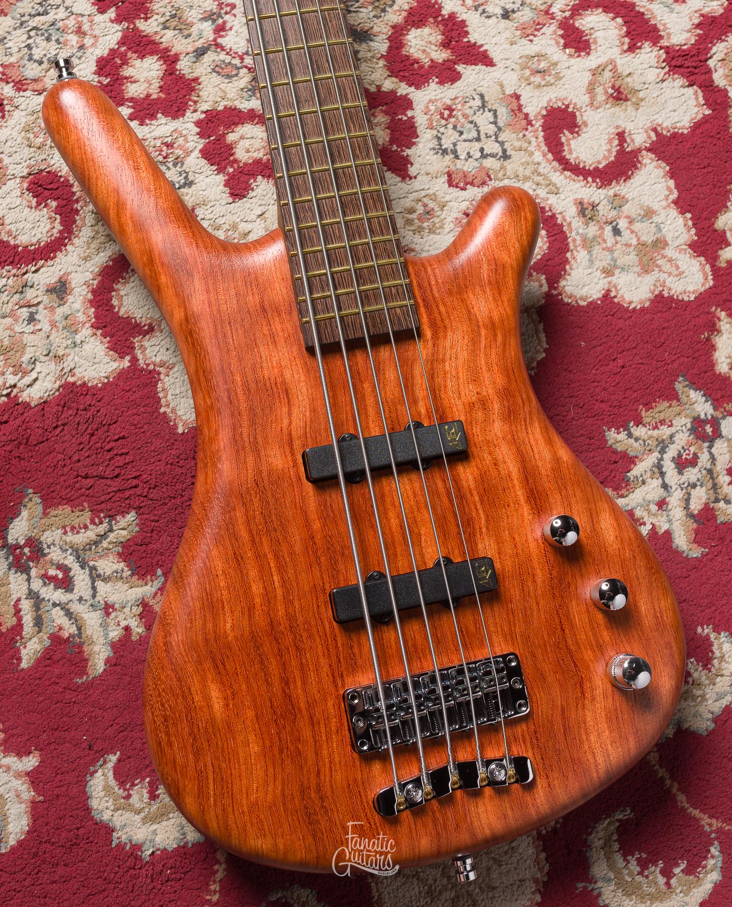 Warwick Teambuilt Pro Series Corvette Bubinga, 5 - Natural #010625-22 Segunda Mano