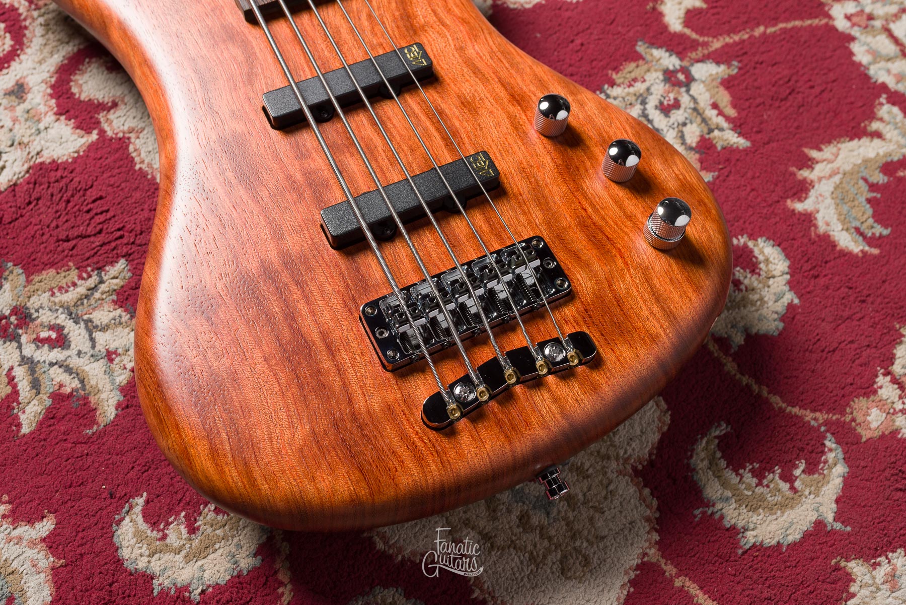 Warwick Teambuilt Pro Series Corvette Bubinga, 5 - Natural #010625-22 Segunda Mano