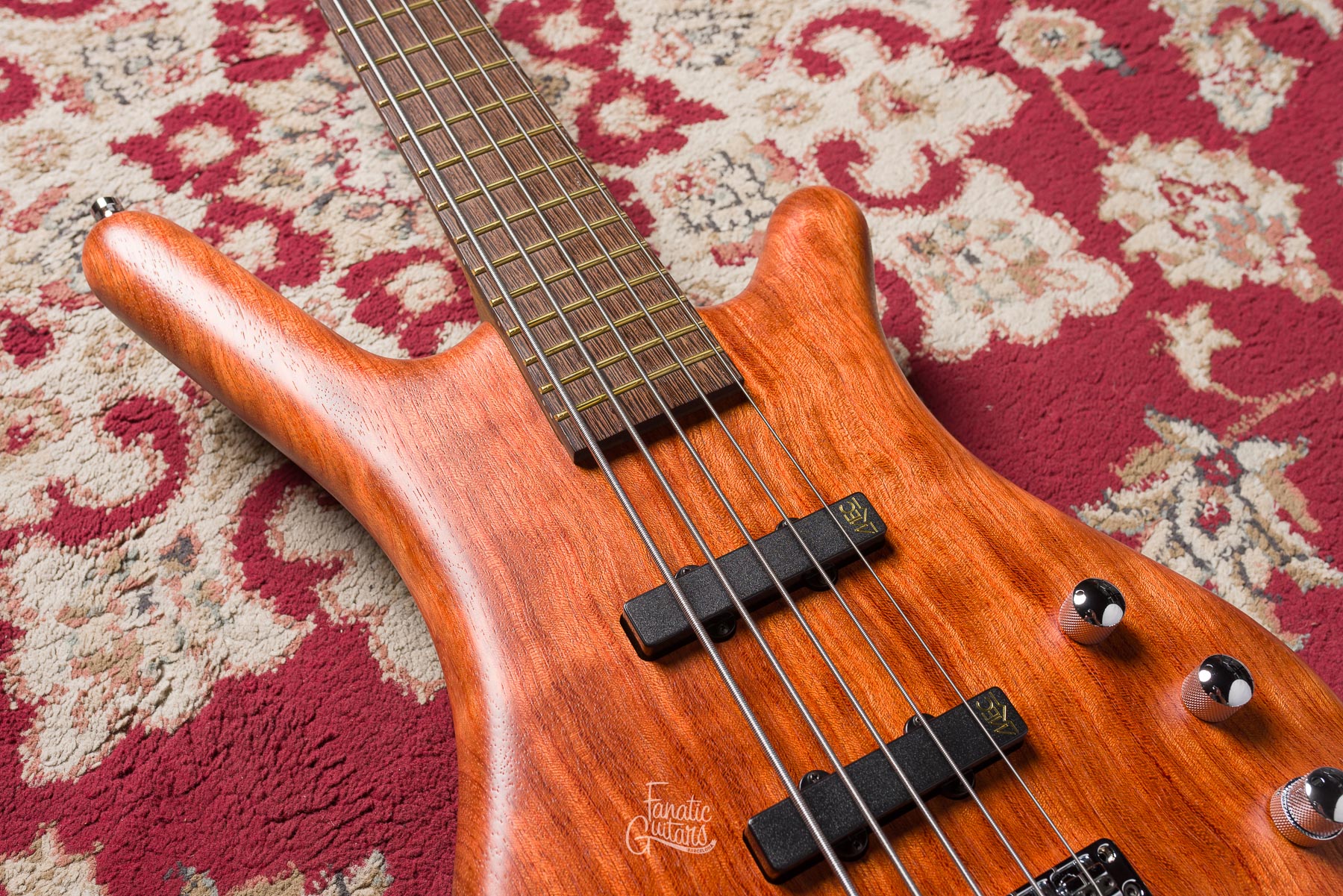 Warwick Teambuilt Pro Series Corvette Bubinga, 5 - Natural #010625-22 Segunda Mano