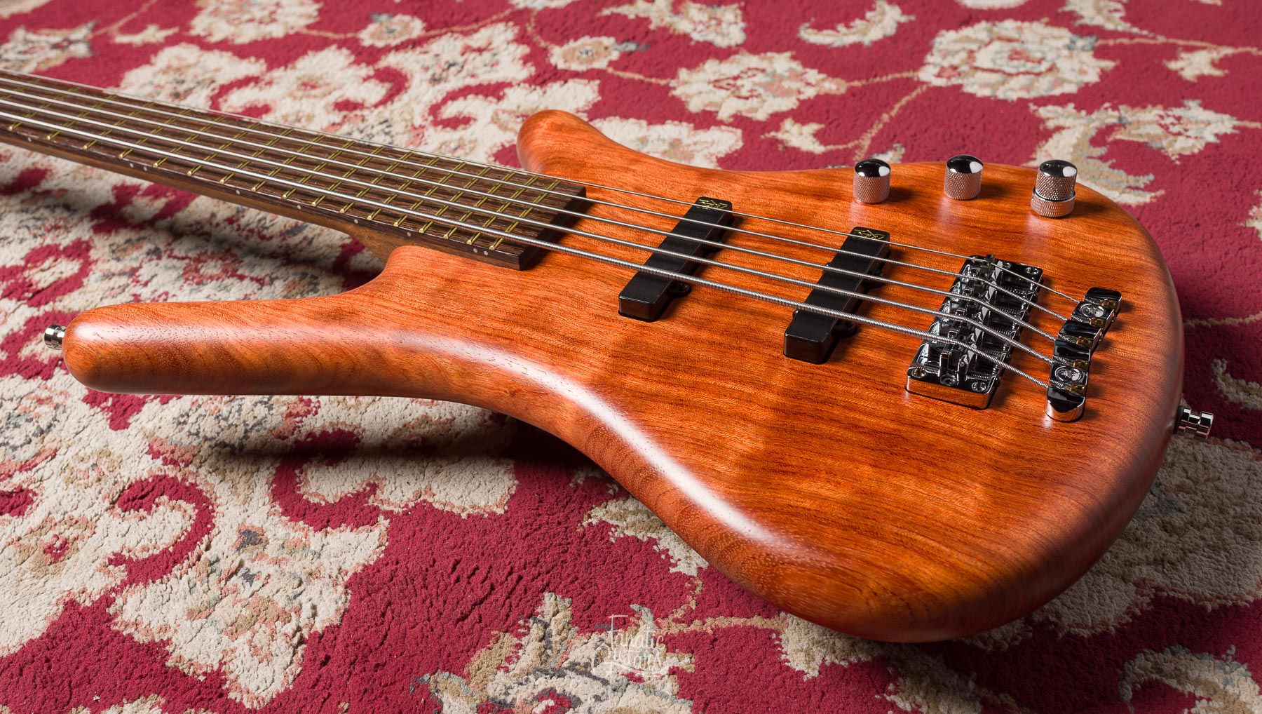 Warwick Teambuilt Pro Series Corvette Bubinga, 5 - Natural #010625-22 Segunda Mano