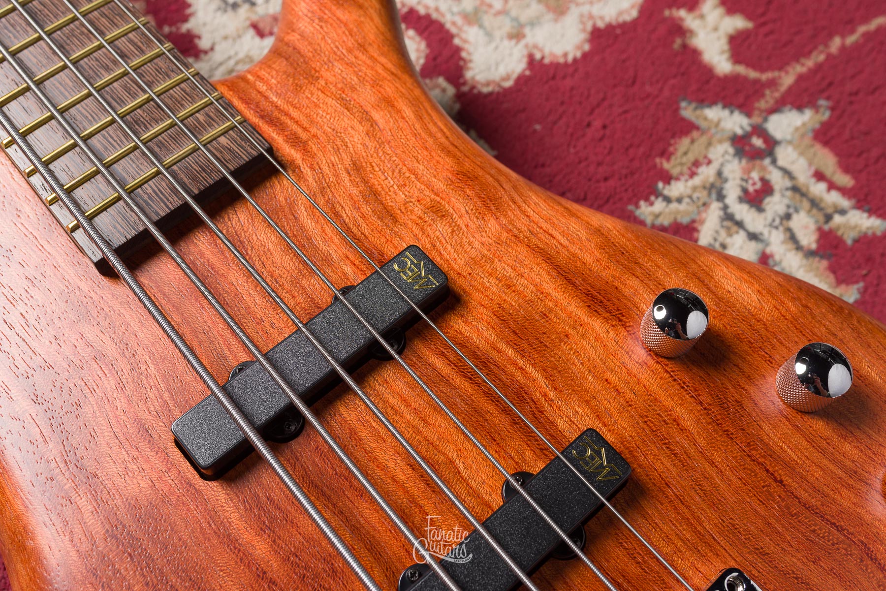 Warwick Teambuilt Pro Series Corvette Bubinga, 5 - Natural #010625-22 Segunda Mano