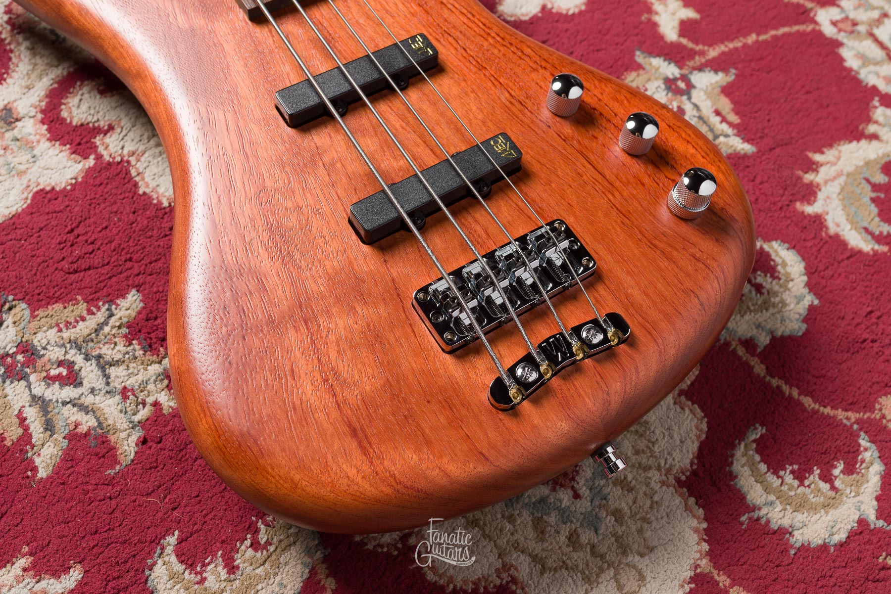 Warwick Teambuilt Pro Series Corvette Bubinga, 5 - Natural #010626-22 Segunda Mano