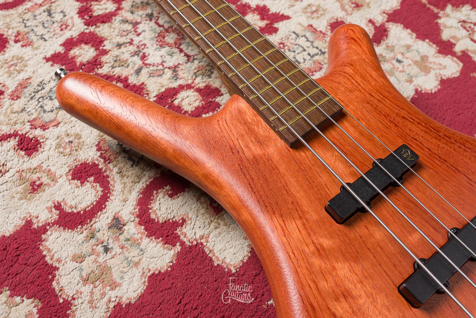 Warwick Teambuilt Pro Series Corvette Bubinga, 5 - Natural #010626-22 Segunda Mano