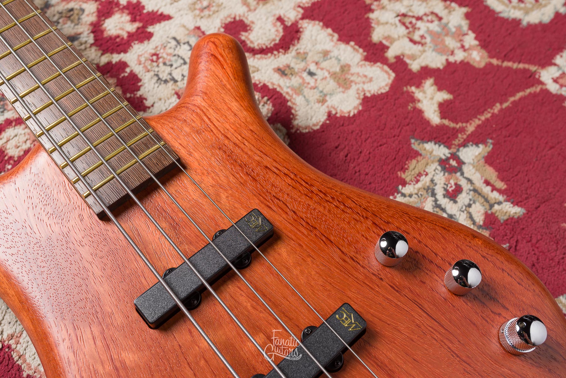 Warwick Teambuilt Pro Series Corvette Bubinga, 5 - Natural #010626-22 Segunda Mano