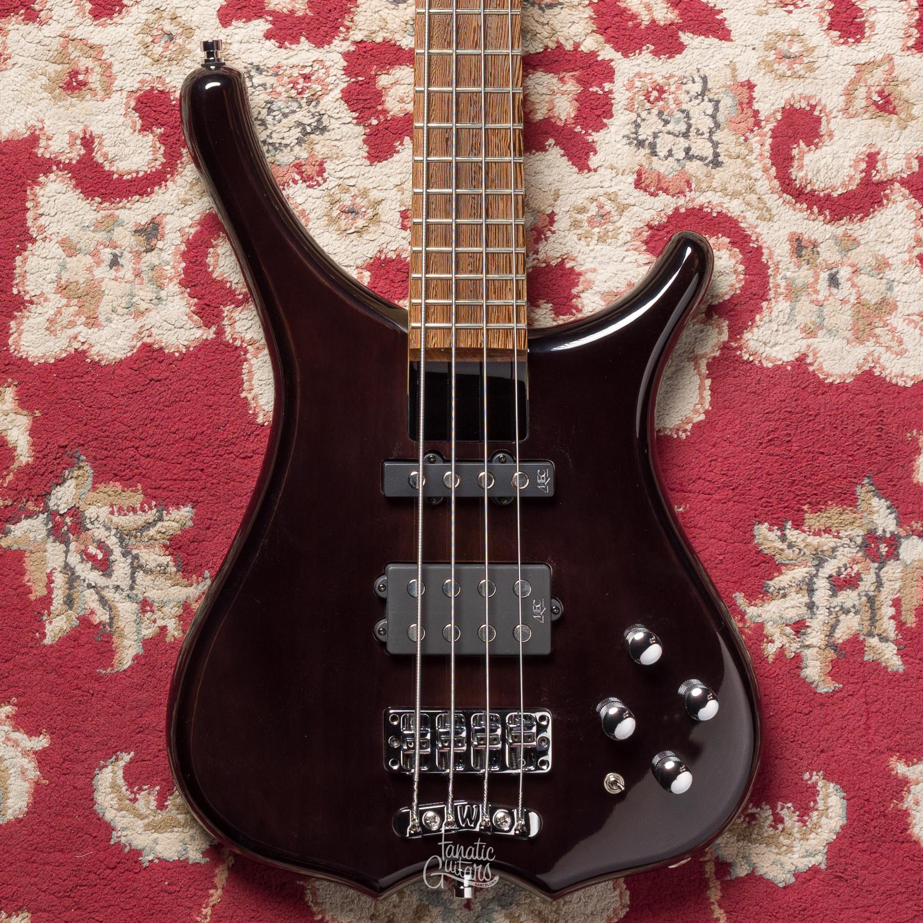 Warwick RockBass Infinity 4 - Nirvana Black Transparent High Polish #554421-18 Segunda Mano
