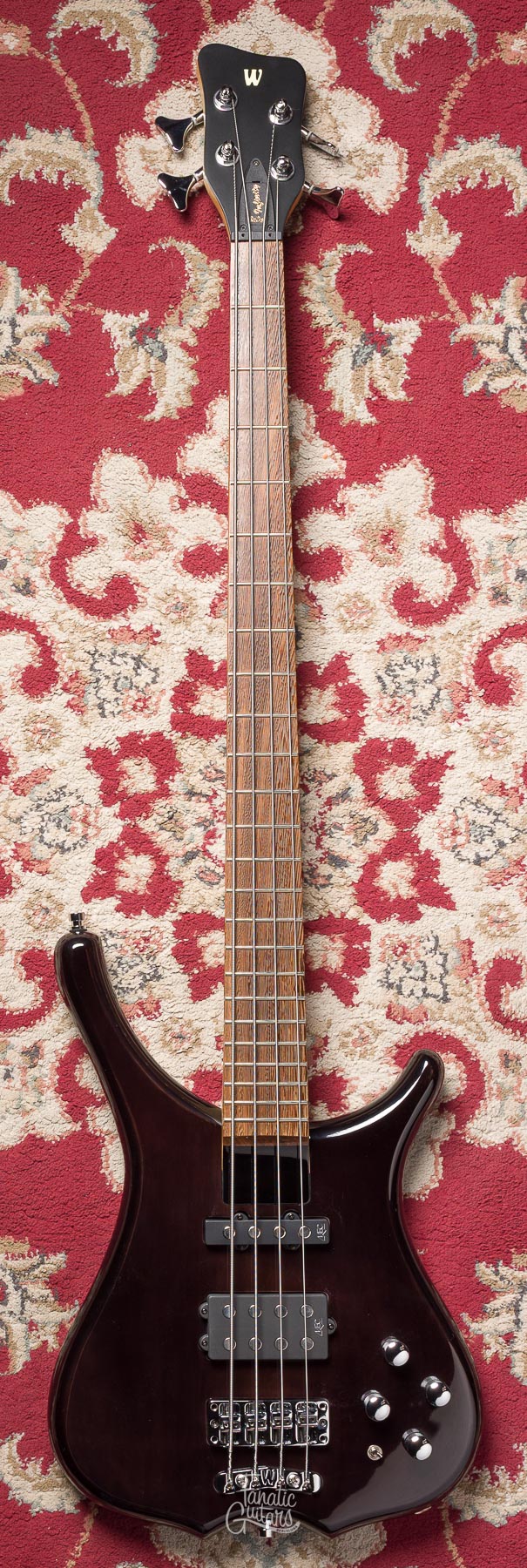 Warwick RockBass Infinity 4 - Nirvana Black Transparent High Polish #554421-18 Segunda Mano