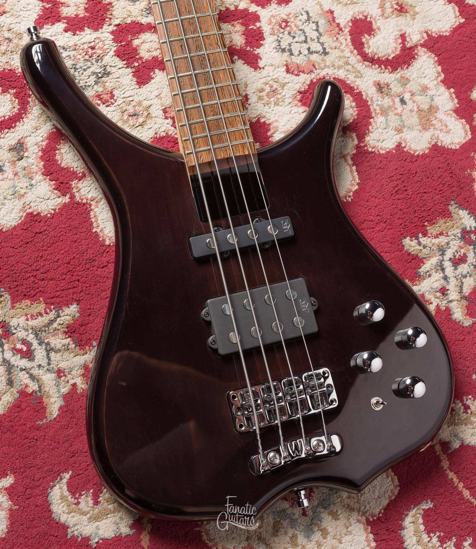 Warwick RockBass Infinity 4 - Nirvana Black Transparent High Polish #554421-18 Segunda Mano