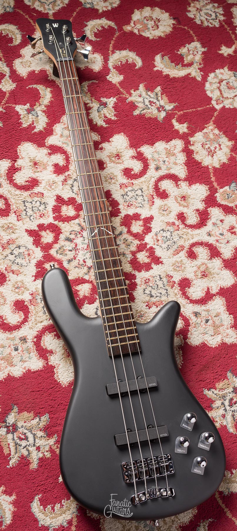 Warwick RockBass Artist Line Robert Trujillo, 4 - Solid Black Satin #001587-24 Segunda Mano