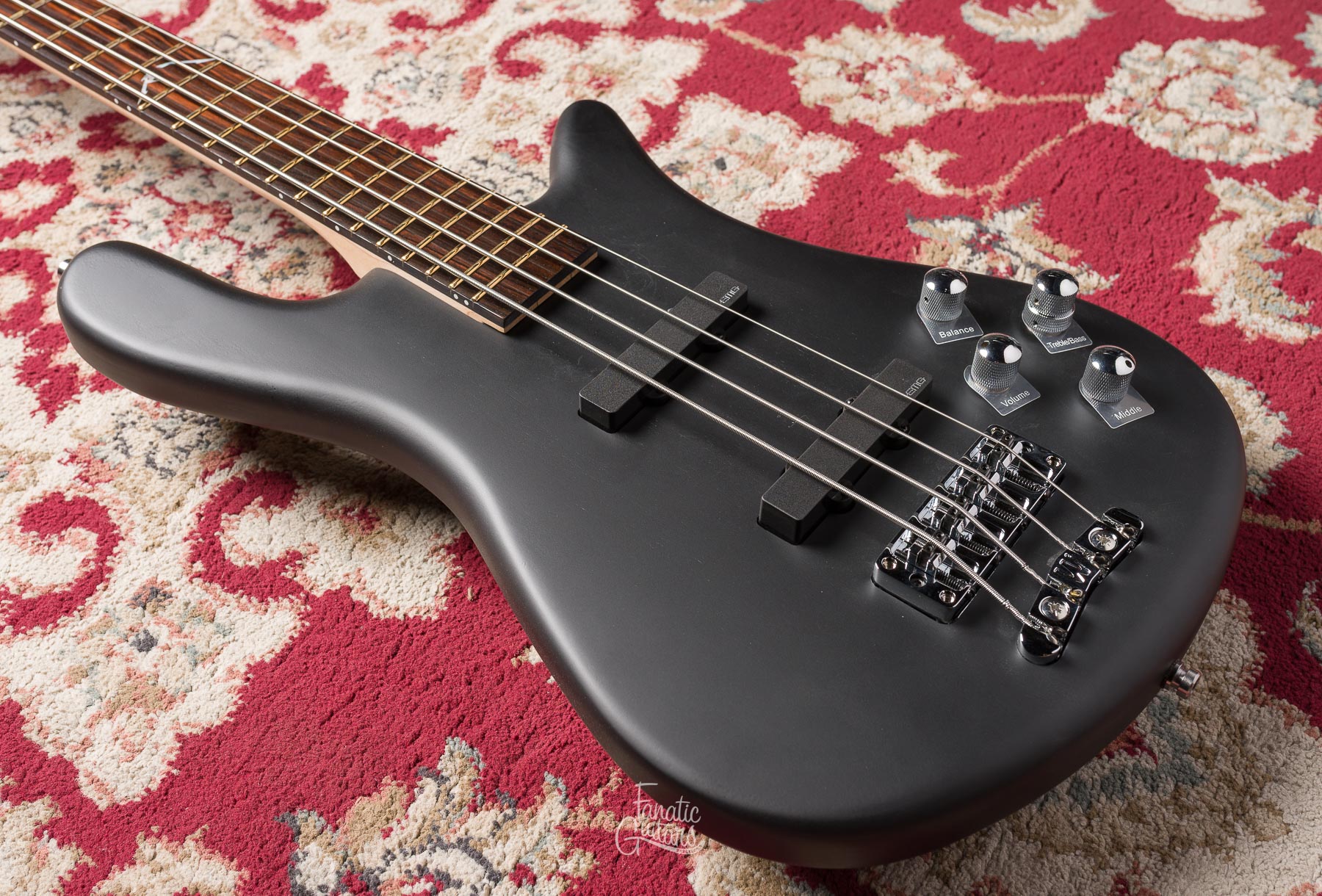 Warwick RockBass Artist Line Robert Trujillo, 4 - Solid Black Satin #001587-24 Segunda Mano
