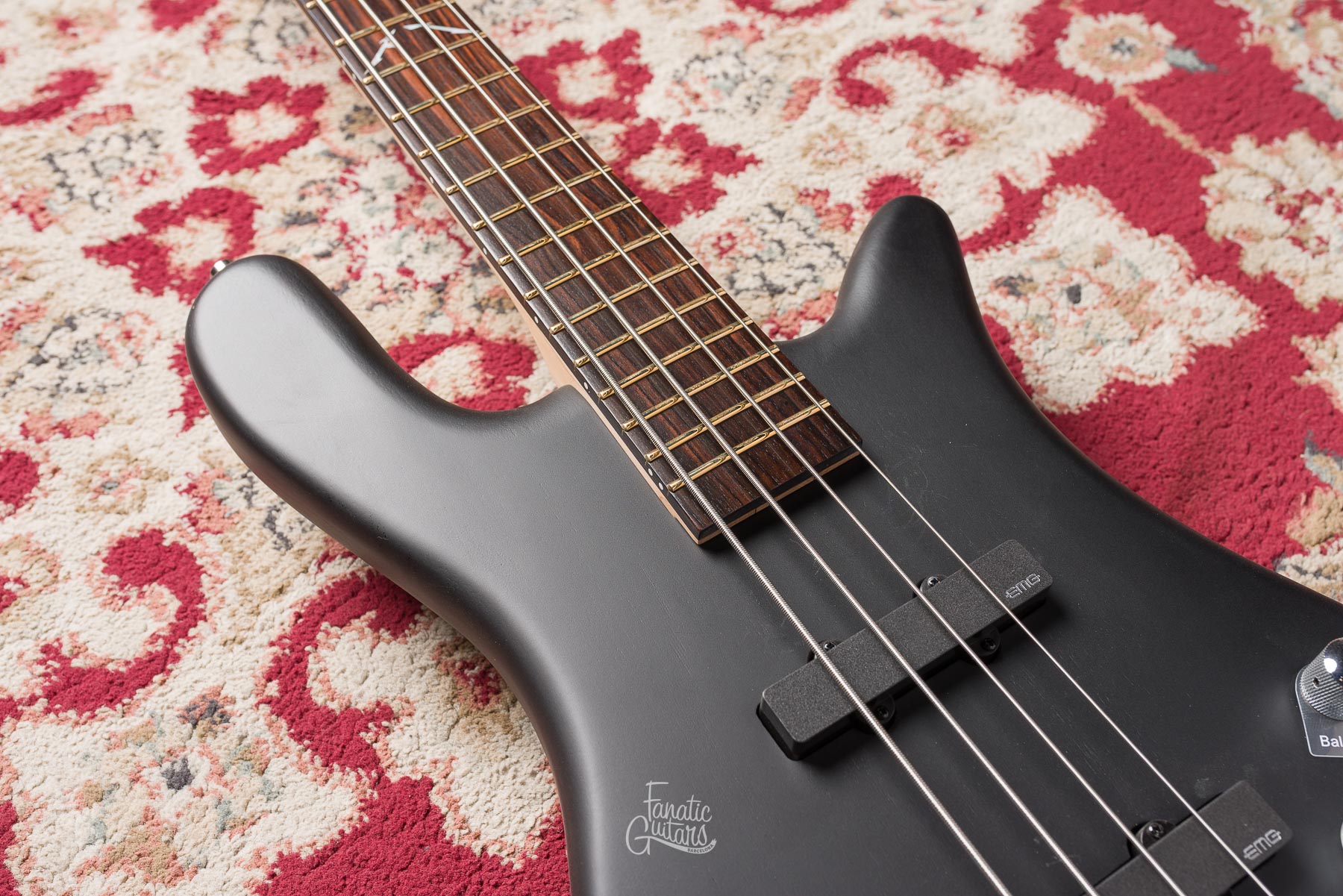 Warwick RockBass Artist Line Robert Trujillo, 4 - Solid Black Satin #001587-24 Segunda Mano