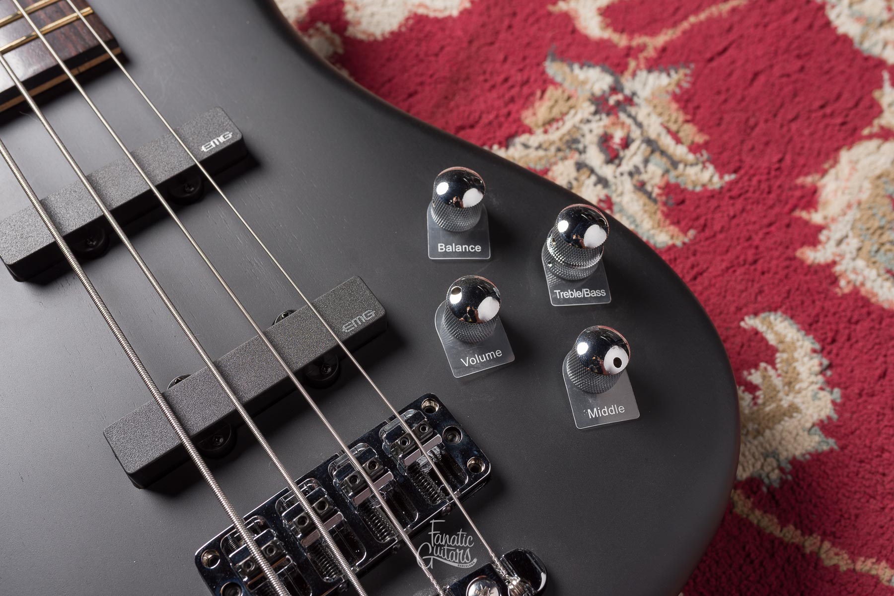 Warwick RockBass Artist Line Robert Trujillo, 4 - Solid Black Satin #001587-24 Segunda Mano