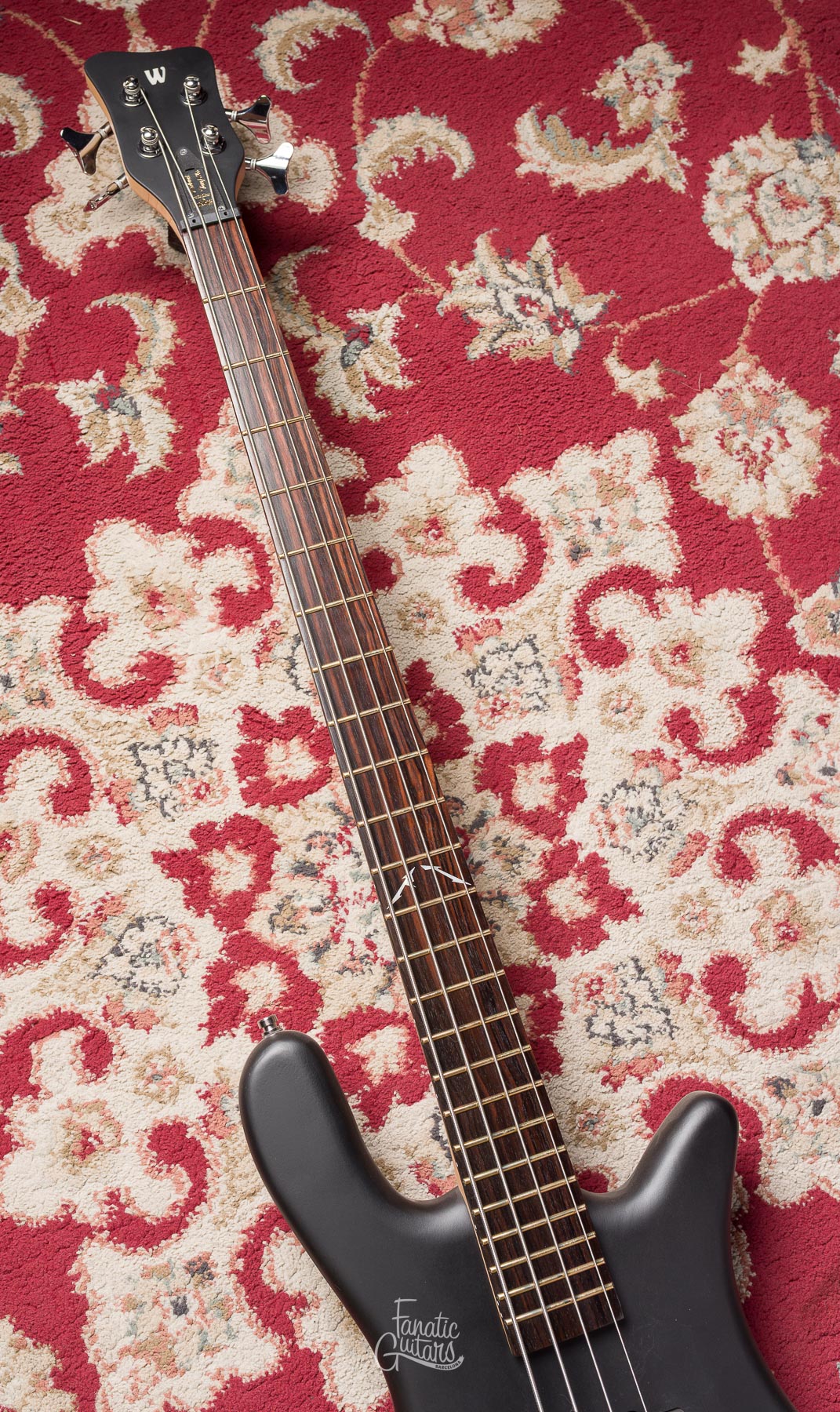 Warwick RockBass Artist Line Robert Trujillo, 4 - Solid Black Satin #001587-24 Segunda Mano