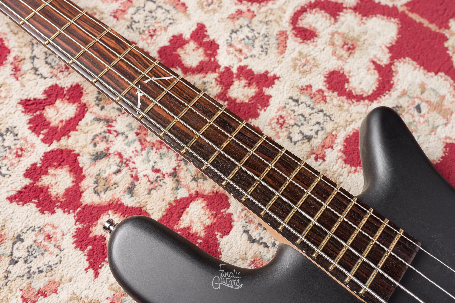 Warwick RockBass Artist Line Robert Trujillo, 4 - Solid Black Satin #001587-24 Segunda Mano