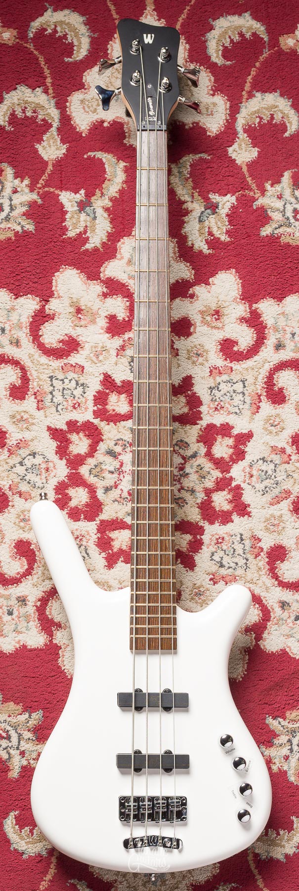 Warwick RockBass Corvette Basic, 4 - Solid White High Polish #001106-24 Segunda Mano