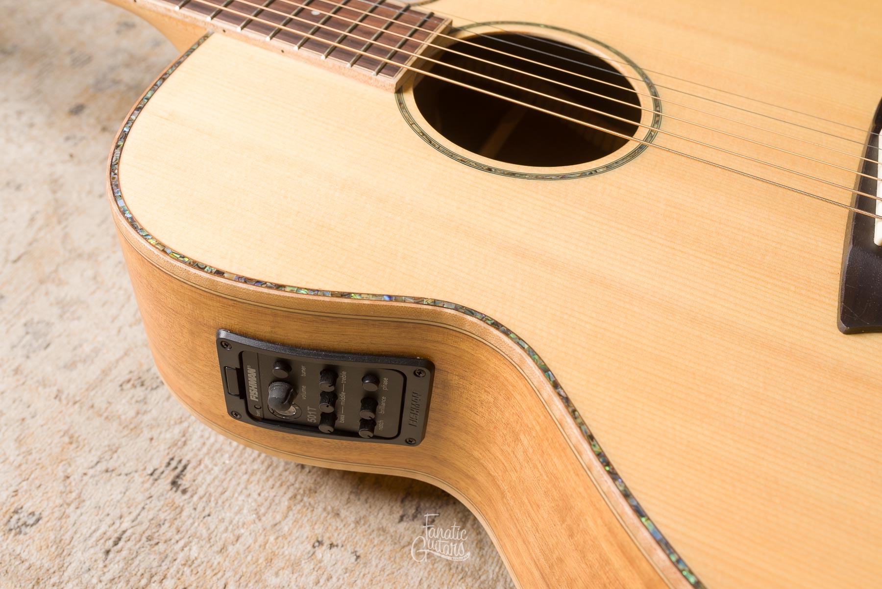 Washburn WJ55SCENS Willie K. Signature Guitarra Electroacústica