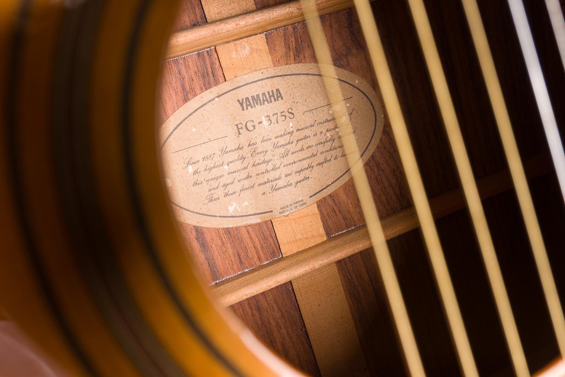 Yamaha FG-375S Second Hand