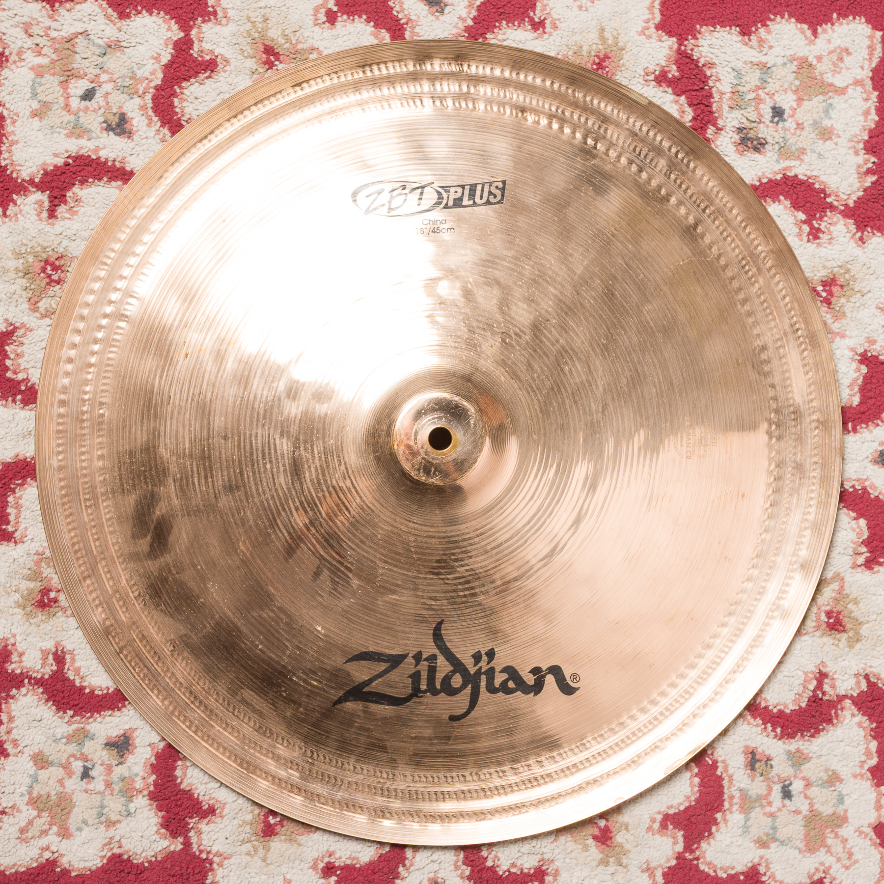 Zildjian ZBT Plus - China 18" #AA02 Demo