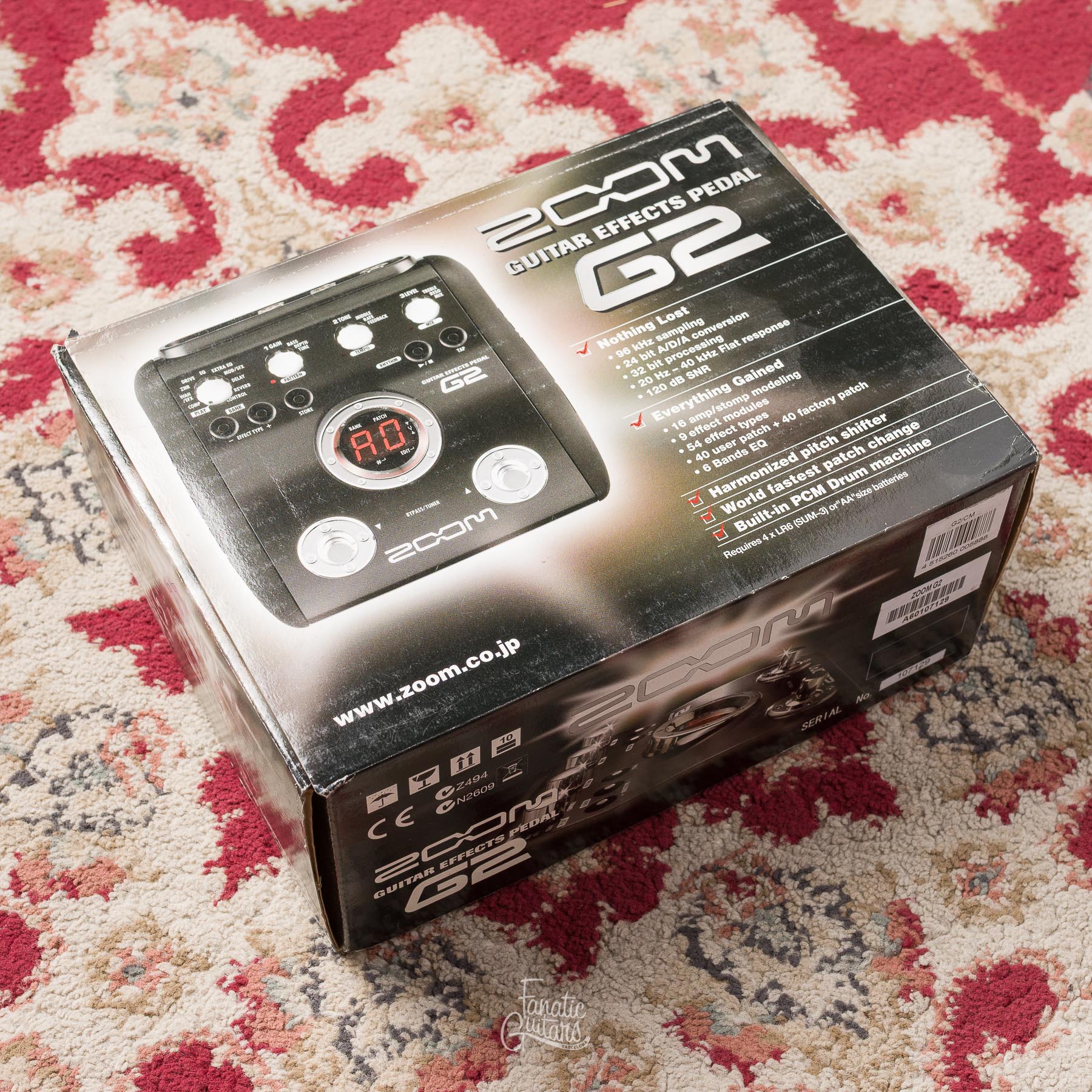 Zoom G2 Guitar Effects Pedal Segunda Mano