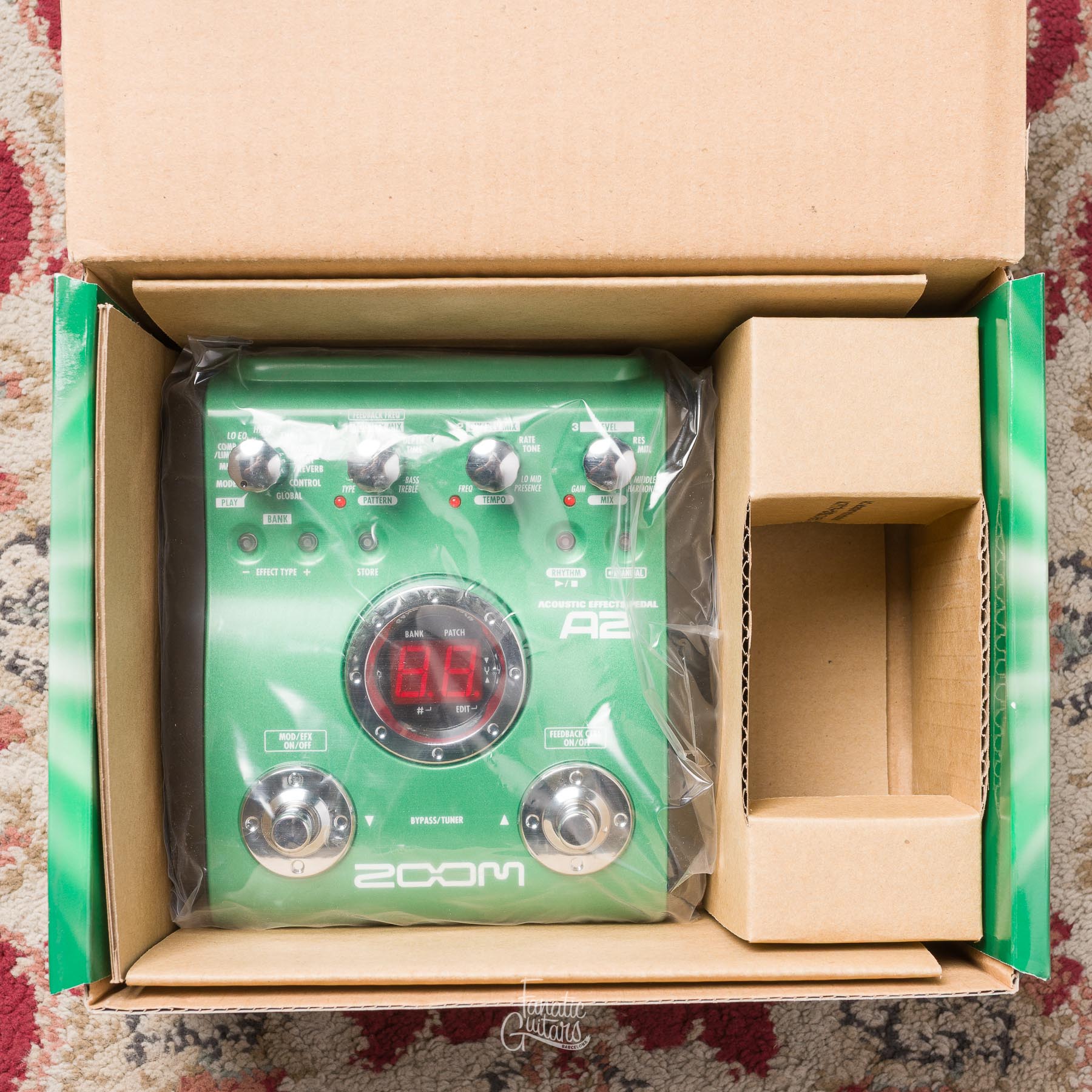 Zoom A2 Acoustic Effects Pedal Segunda Mano