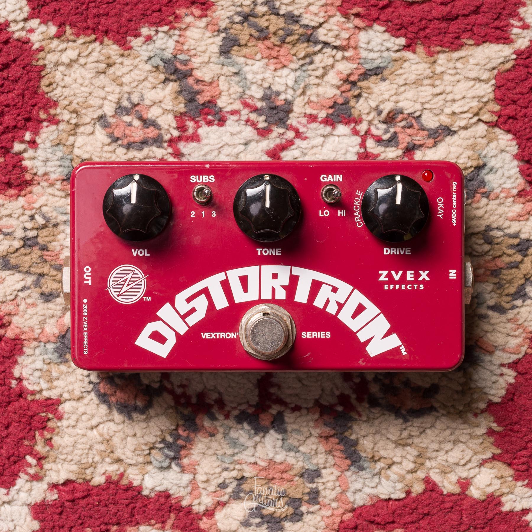 ZVex Vextron Distortron #VDT1052 Segunda Mano