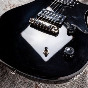 PRS SE Signature Santana Stoptail Black