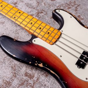 Rittenhouse PBass Sunburst Maple Neck