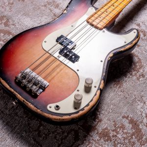 Rittenhouse PBass Sunburst Maple Neck