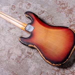 Rittenhouse PBass Sunburst Maple Neck