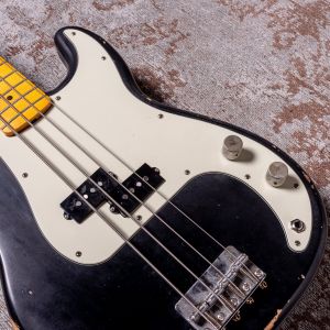 Rittenhouse PBass Black Maple Neck