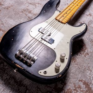 Rittenhouse PBass Black Maple Neck