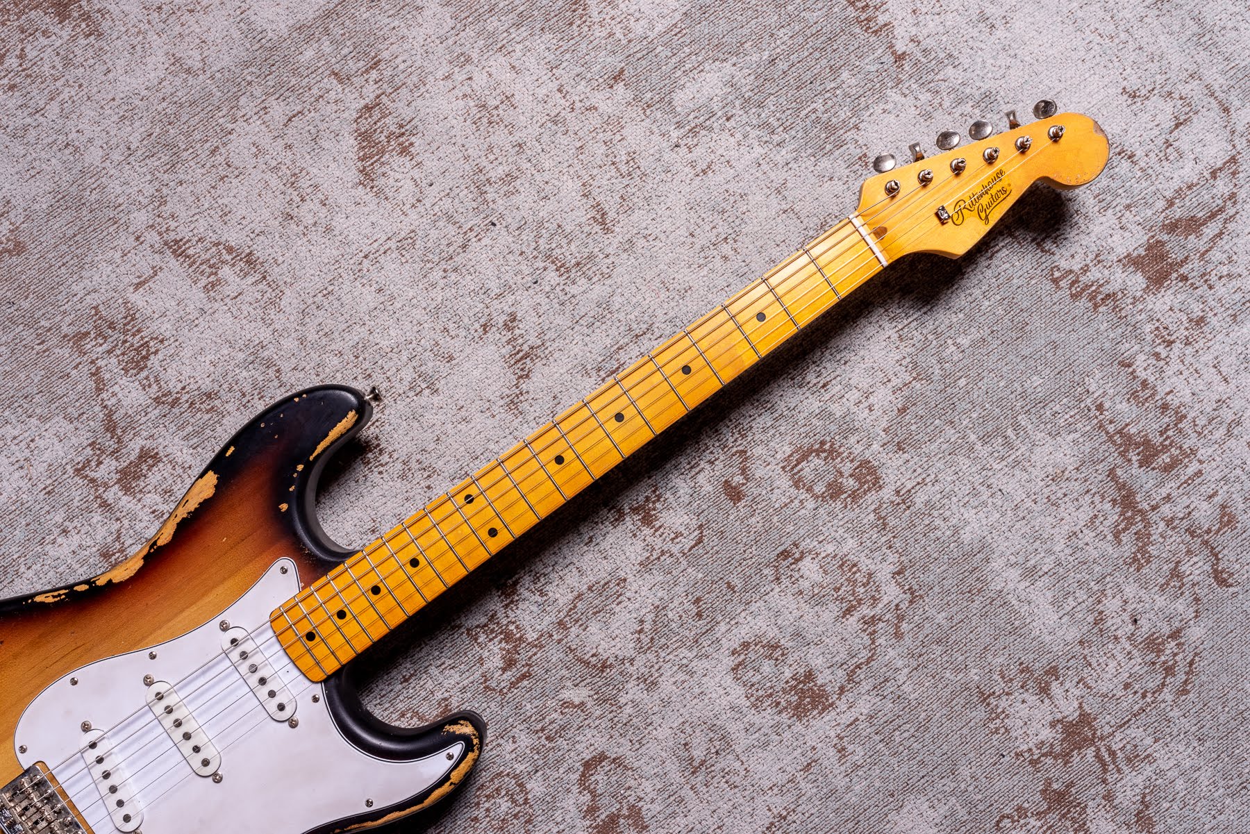 Rittenhouse Strat 2 tone Maple Neck