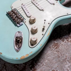 Rittenhouse Strat Seafoam Green Maple Neck