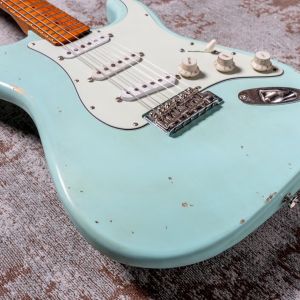 Rittenhouse Strat Seafoam Green Maple Neck