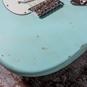 Rittenhouse Strat Seafoam Green Maple Neck