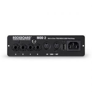 RockBoard MOD 2 V2 - All-in-One TRS, MIDI & USB Patchbay