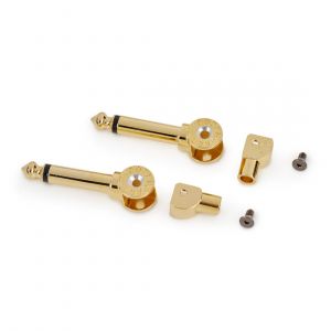 RockBoard PatchWorks Solderless Plugs, 2 unidades. - Dorado