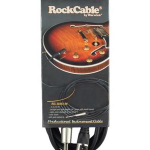 RockCable Instrument Cable – Acodado / Recto, 3 metros