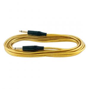 RockCable Instrument Cable – Straight, 6 m, Gold