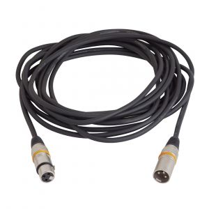 RockCable Cable para Micrófono XLR – 6 metros, Aros de Colores