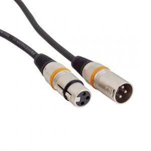 RockCable Cable para Micrófono XLR – 6 metros, Aros de Colores