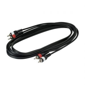 RockCable Patch Cable - 2 x RCA to 2 x RCA - 3 m / 9.8 ft.