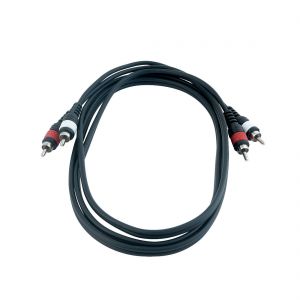 RockCable Patch Cable - 2 x RCA to 2 x RCA - 3 m / 9.8 ft.