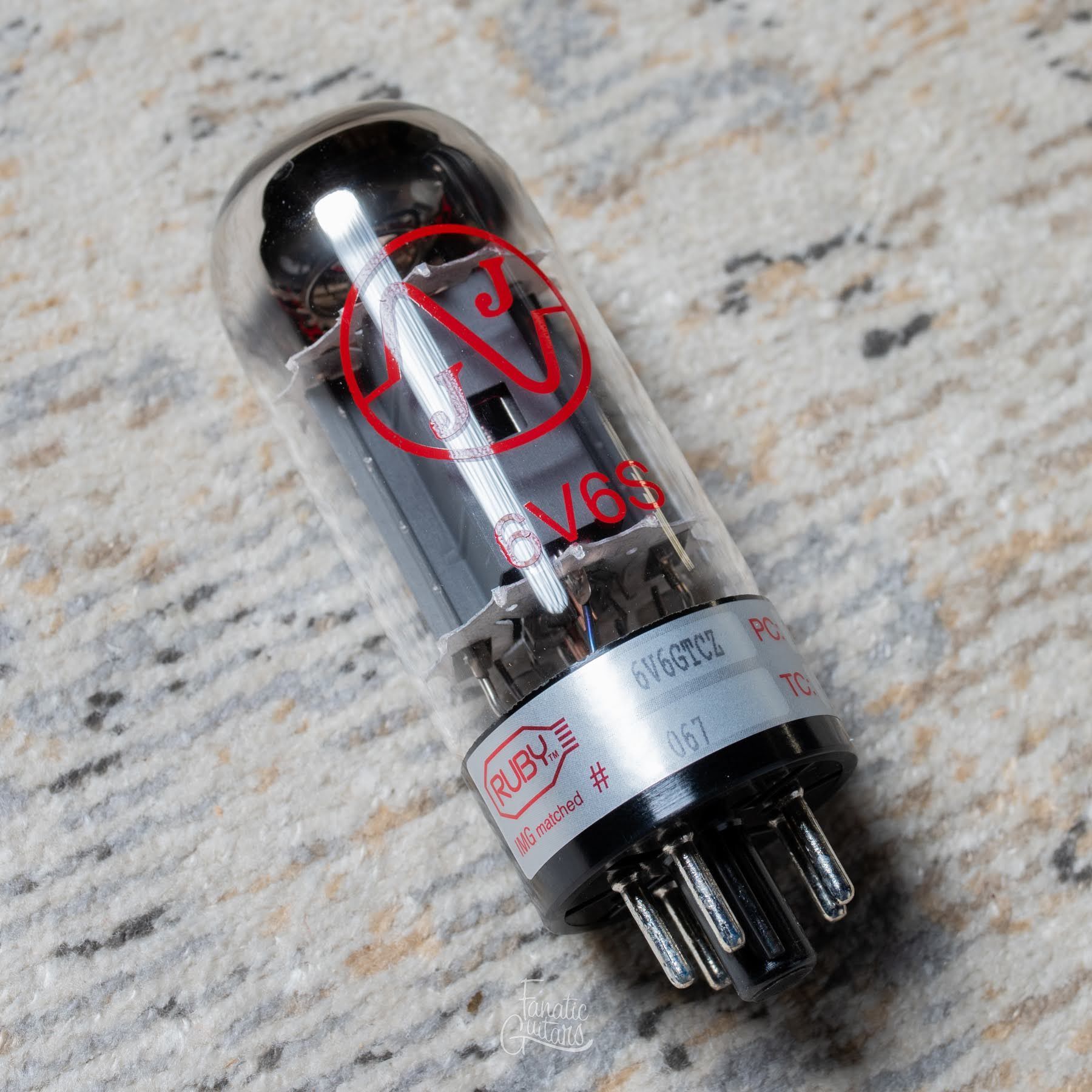 Ruby Tubes JJ 6V6S Power Tube Fanatic Guitars