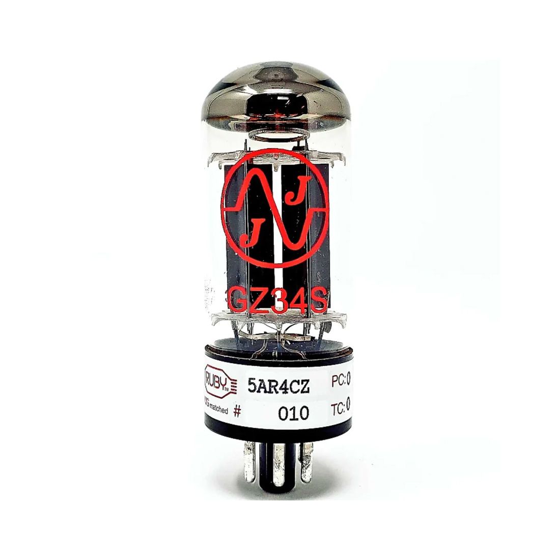 Ruby Tubes GZ34 / 5AR4 JJ Fanatic Guitars