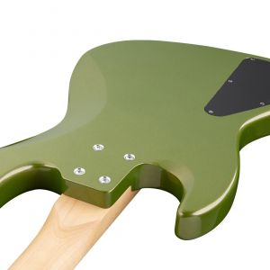 Sadowsky MetroExpress 21 Hybrid P/J Maple 4-String - Solid Sage Green Metallic High Polish